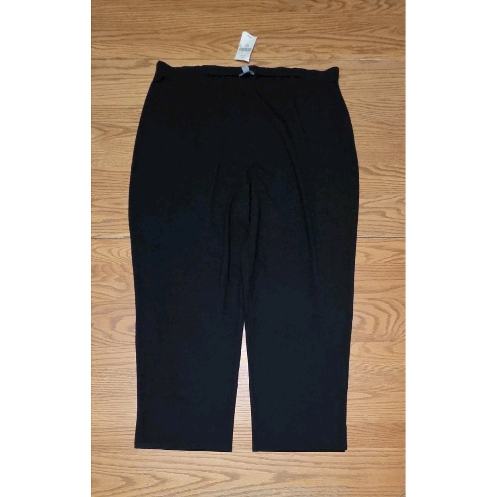 J. JILL Women's XLT Tall Black Stretch Capri Pants NWT New